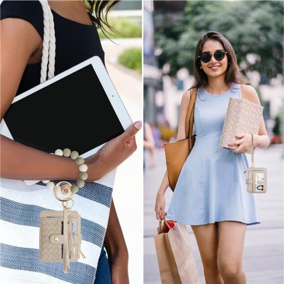 RFID Blocking Zip Slim Wallet - Picture 4 of 6